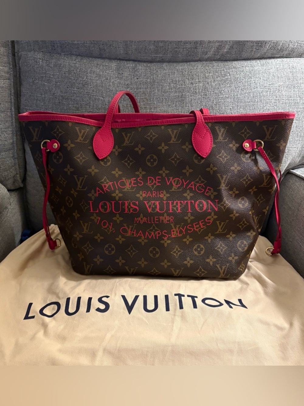 Louis Vuitton Neverful Ikat Limited Edition